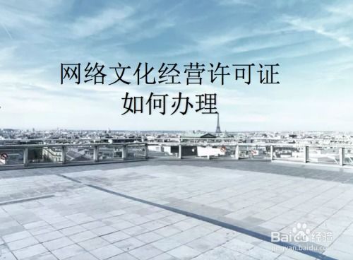 網(wǎng)絡(luò)文化經(jīng)營許可證辦理指南 從申請(qǐng)到拿證的全面解析